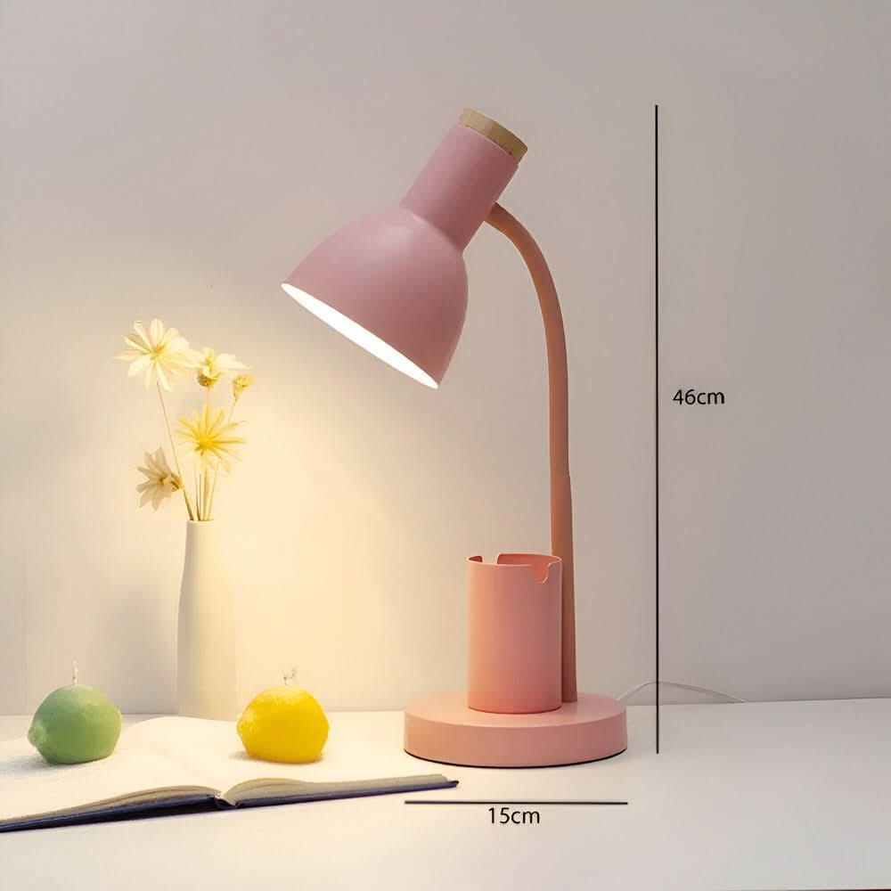 LumoDesk – LED table lamp with pen holder for organization and lighting