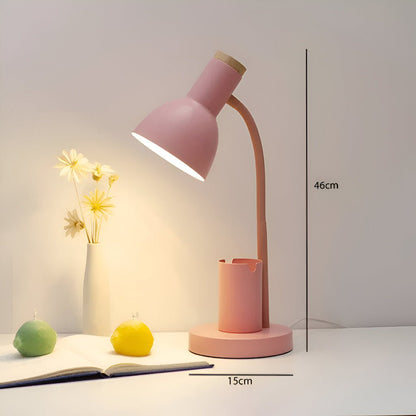 LumoDesk – Lampada da tavolo LED con portapenne per organizzazione e illuminazione