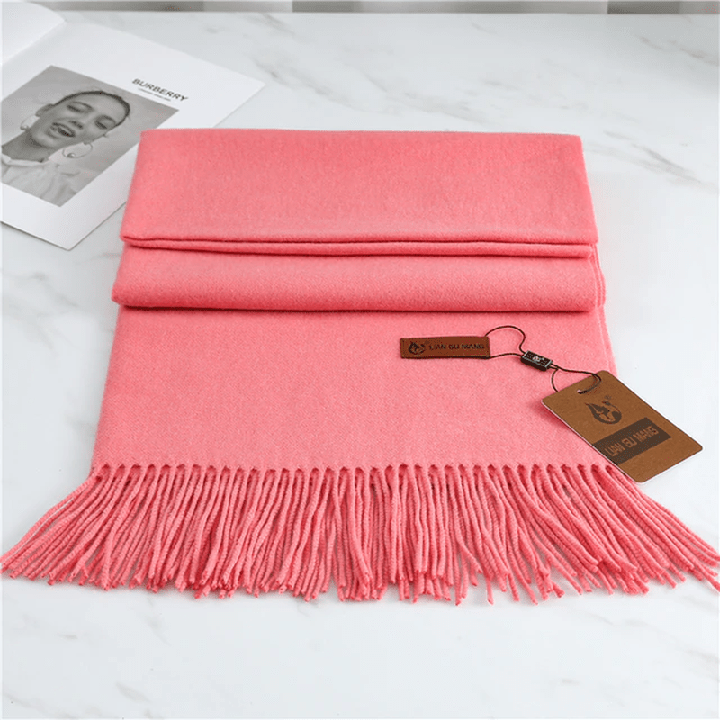 Lunara – Elegante bufanda de cachemira para calidez y estilo en invierno