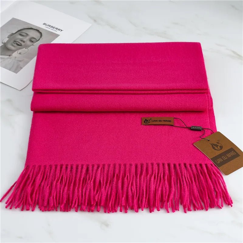 Lunara – Elegante bufanda de cachemira para calidez y estilo en invierno