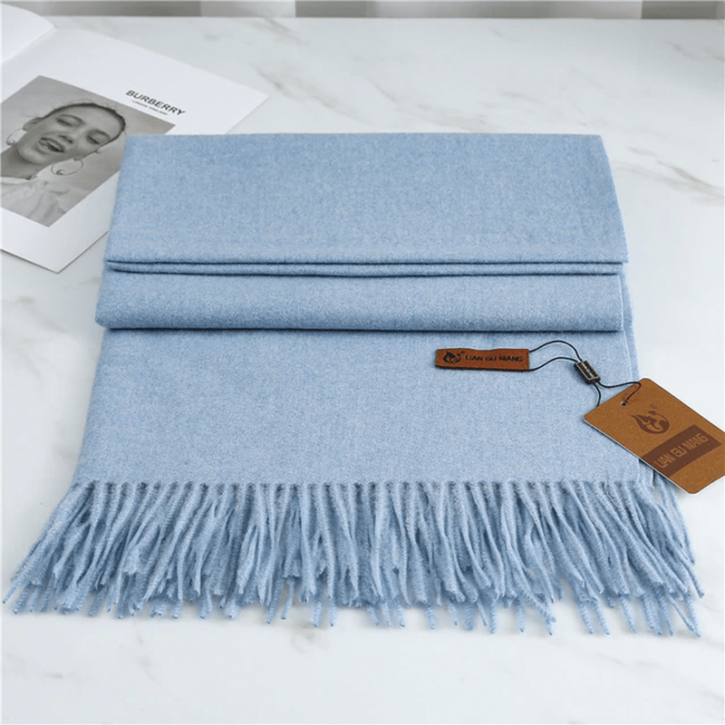 Lunara – Elegante bufanda de cachemira para calidez y estilo en invierno