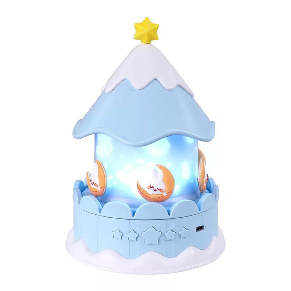 GlowTales Enchanted Nightlight Projector with Music & 12 Projection Sheets 9