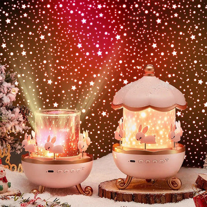 Lunivra – Enchanted Dream Projector with Music & 12 Light Patterns