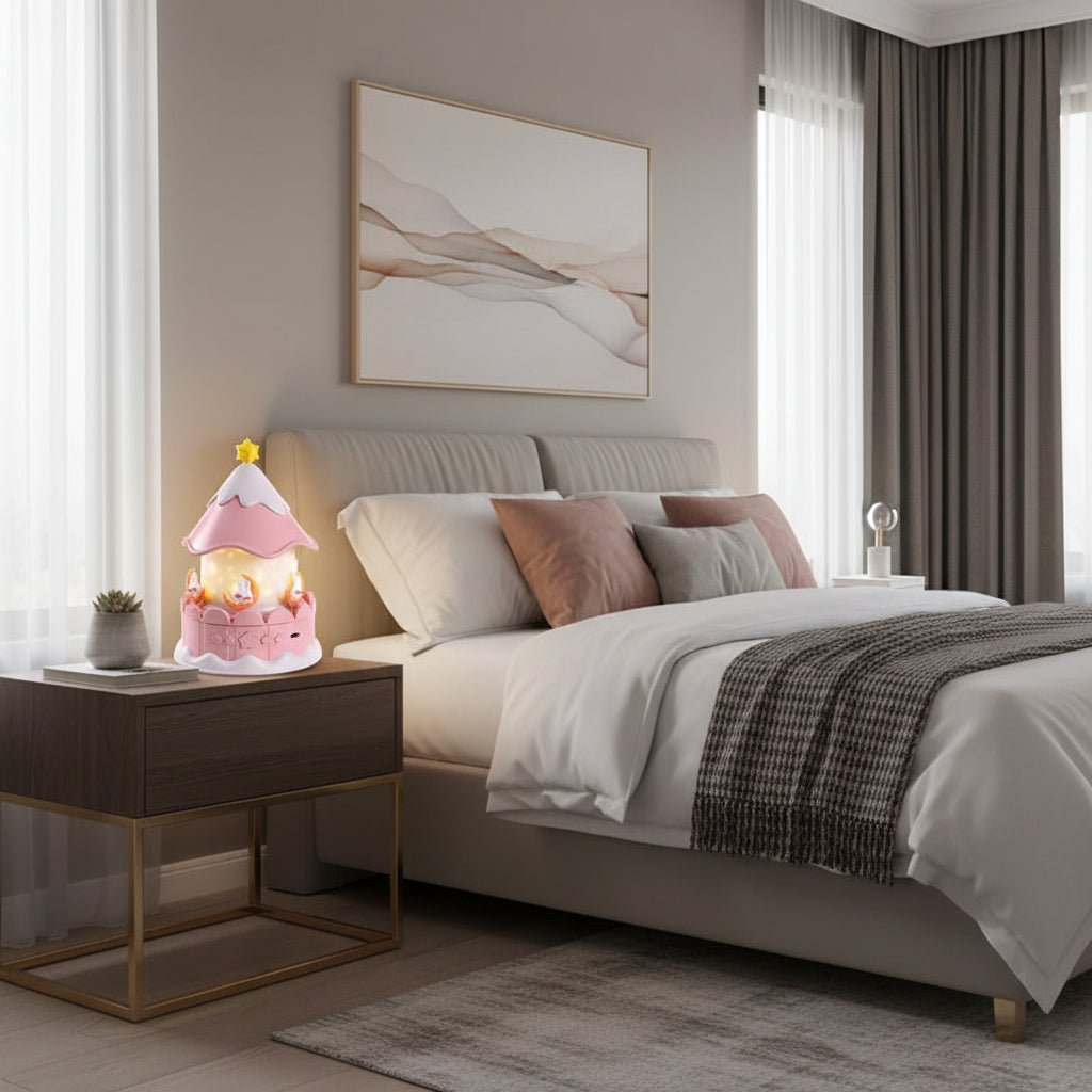 Lunivra – Verzauberter Traumprojektor mit Musik & 12 Lichtmustern