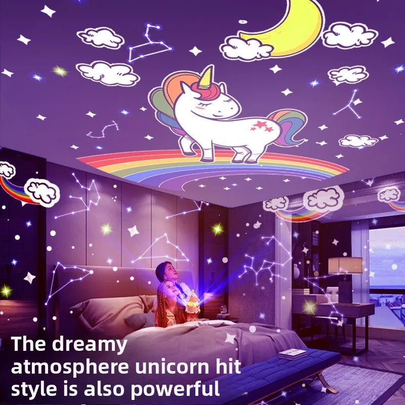 Lunivra – Verzauberter Traumprojektor mit Musik & 12 Lichtmustern