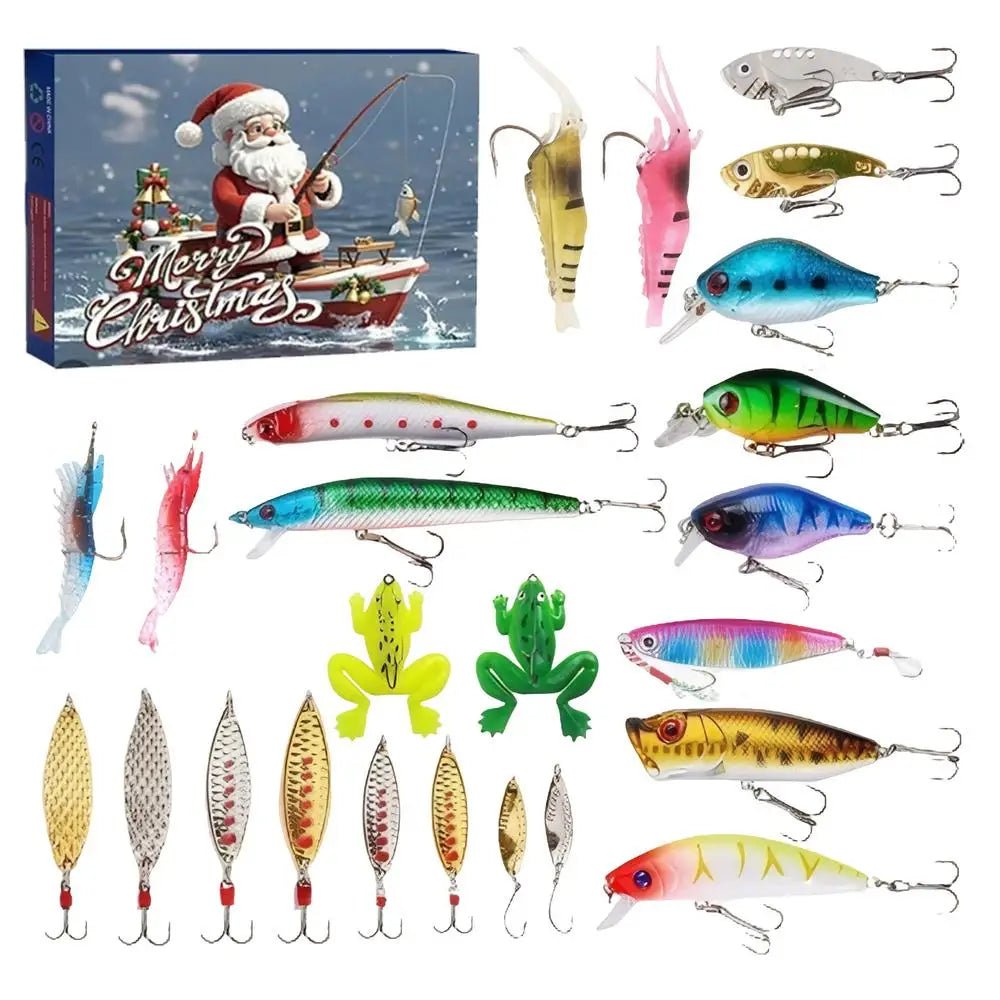 LUREBOX ADVENT CALENDAR – 24 Fishing Lures for Exciting Holiday Countdown