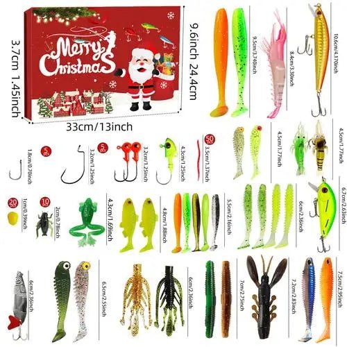 LUREBOX ADVENTSKALENDER – 24 Visaasjes voor een Spannende Vakantie-Aftelling