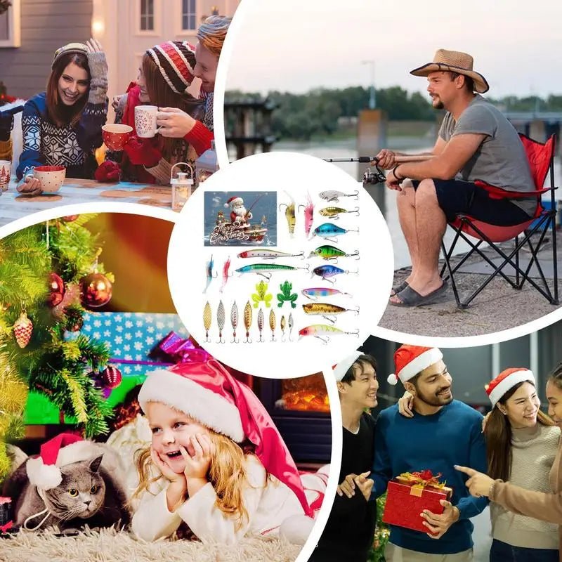 LUREBOX ADVENT CALENDAR – 24 Fishing Lures for Exciting Holiday Countdown