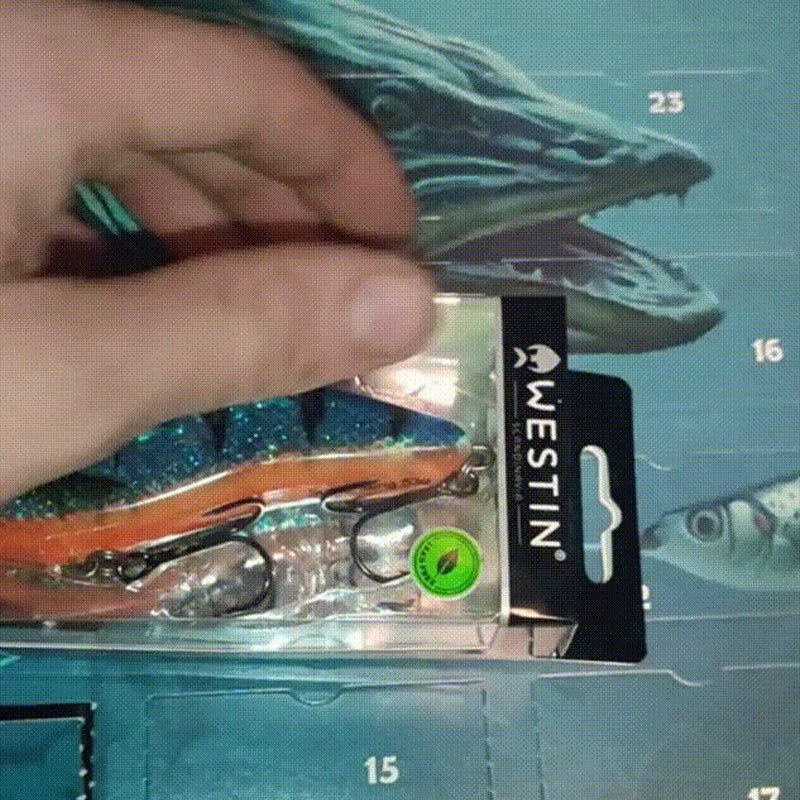 LUREVENT – Advent Calendar 2025 for Anglers with 24 Unique Fishing Lures