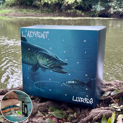 LUREVENT – Advent Calendar 2025 for Anglers with 24 Unique Fishing Lures