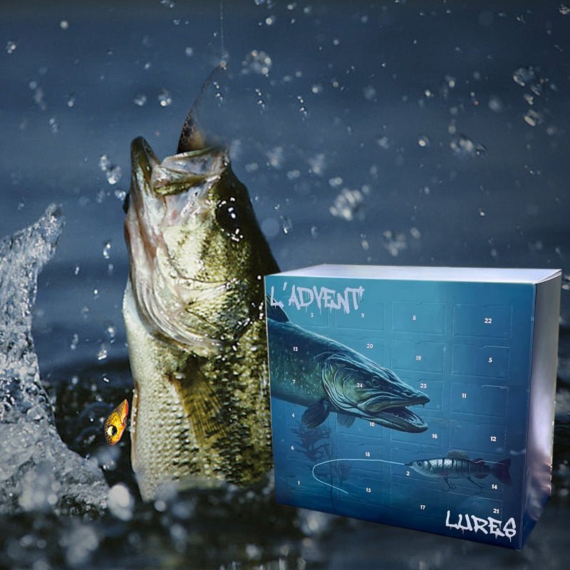 LUREVENT – Advent Calendar 2025 for Anglers with 24 Unique Fishing Lures