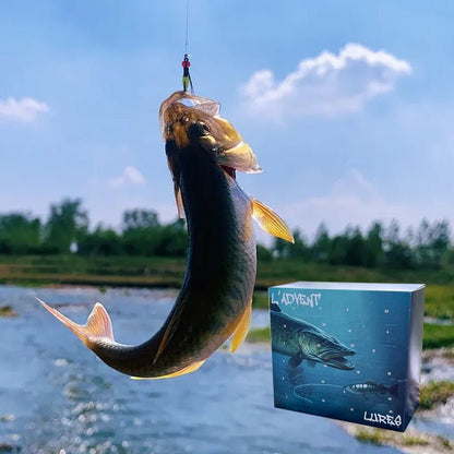 LUREVENT – Advent Calendar 2025 for Anglers with 24 Unique Fishing Lures
