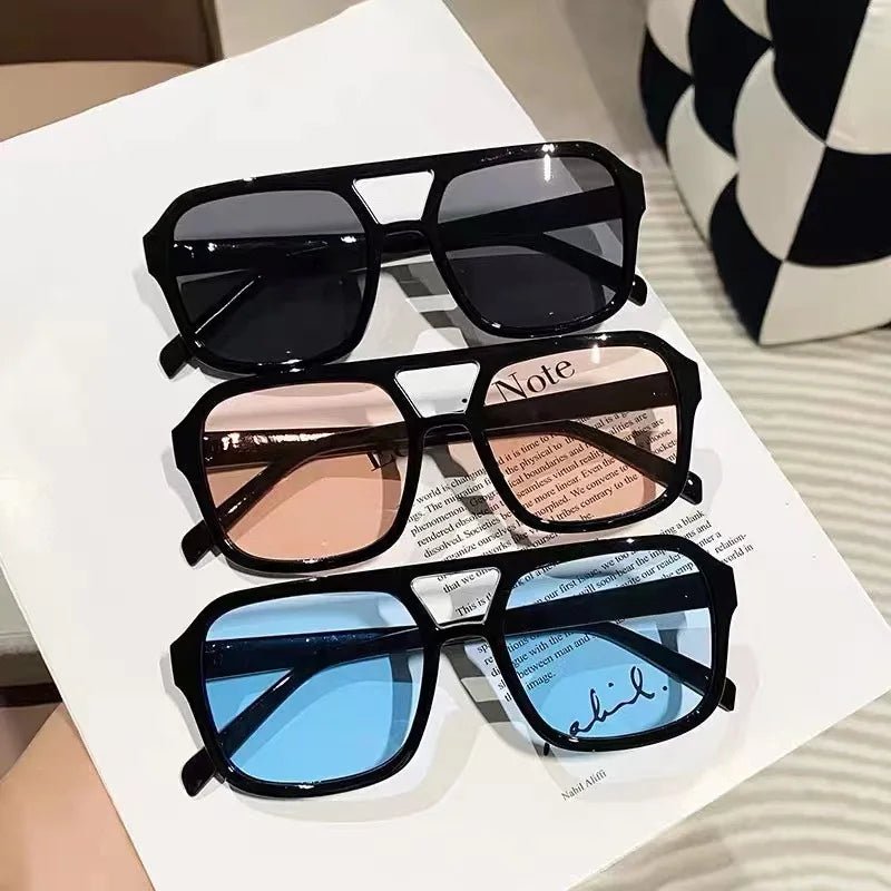 LUXEGLAM SHADES – Retro Cat Eye Sunglasses with UV400 Protection