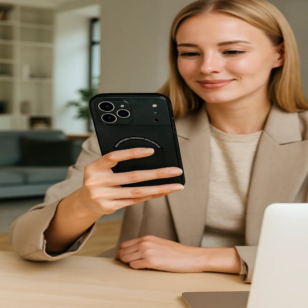 MAGHIDE – Premium Leather MagSafe Case for iPhone 11-17 Series 1