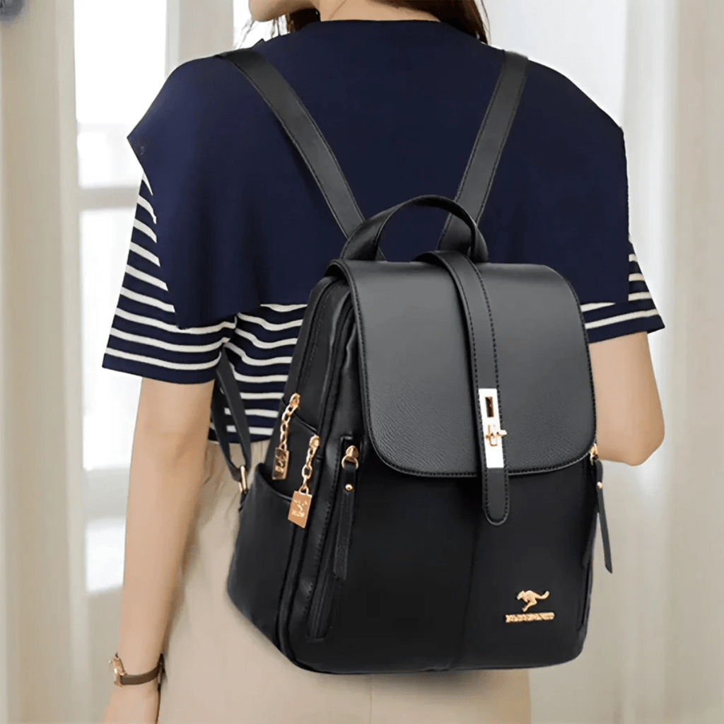LuxeMate - Stylish Women's Backpack with Premium Synthetic Leather & Spacious Storage 0