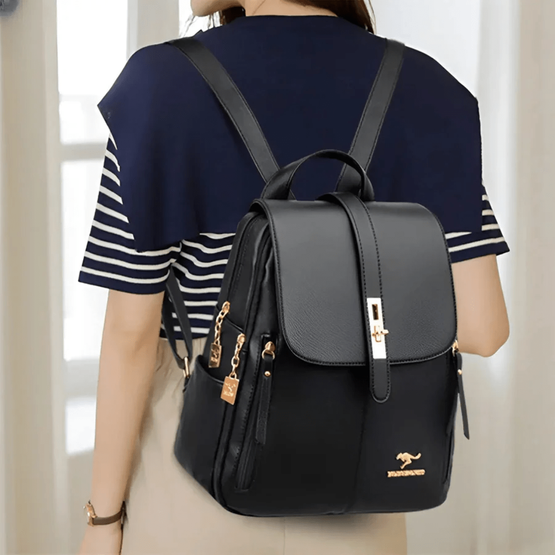 LuxeMate - Stylish Women's Backpack with Premium Synthetic Leather & Spacious Storage 0