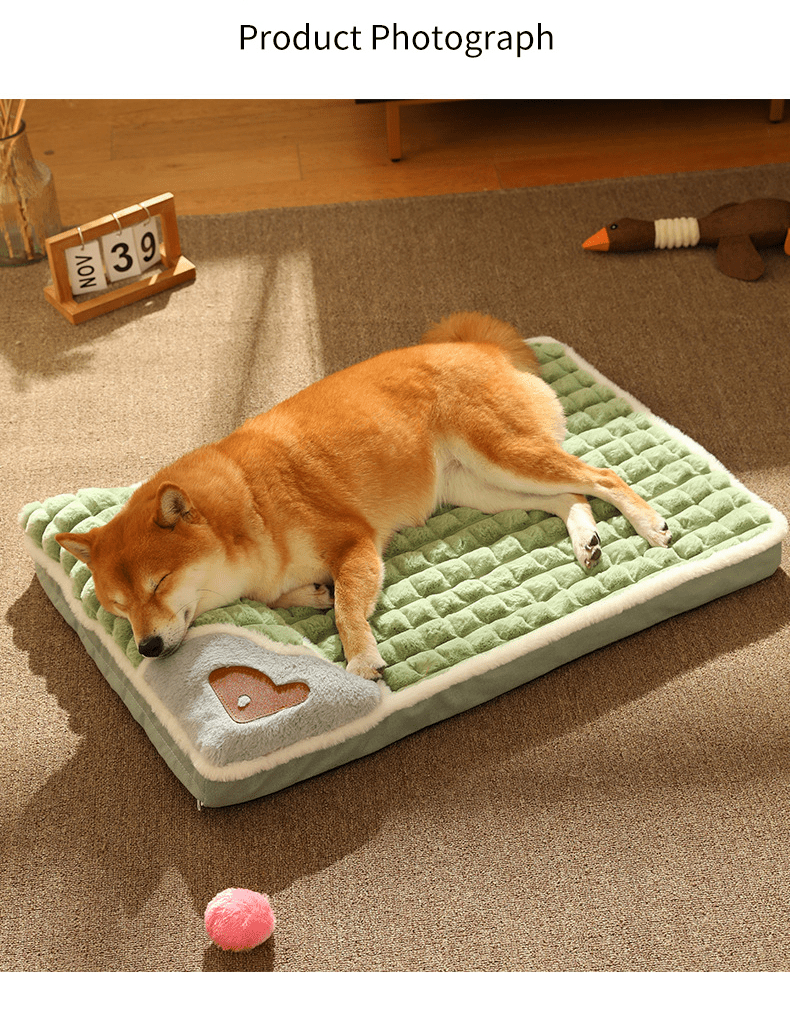  Luxeplush - soft dog bed for small & medium -sized dogs-3