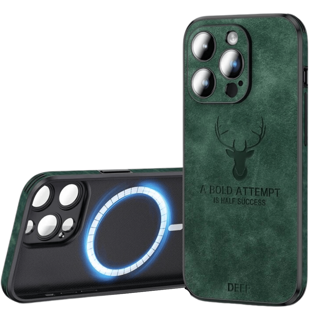 LUXIGUARD COURO – Capa de Luxo para iPhone com Proteção contra Impactos