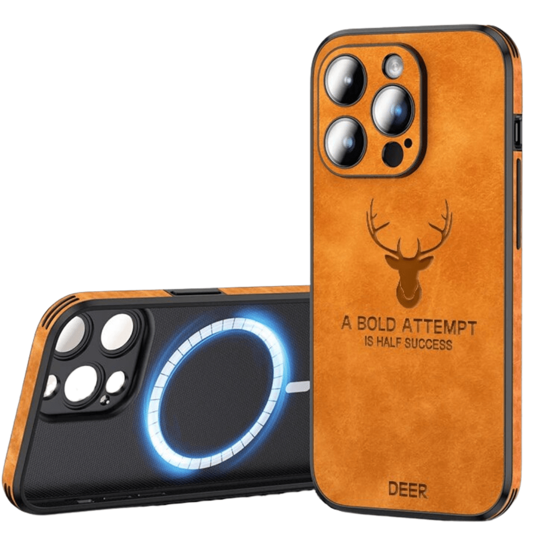 LUXIGUARD COURO – Capa de Luxo para iPhone com Proteção contra Impactos