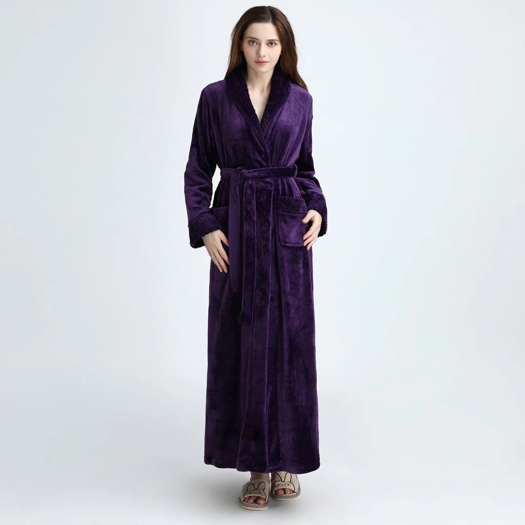 Luxora Robe – Fluffy women's bathrobe for ultimate comfort
