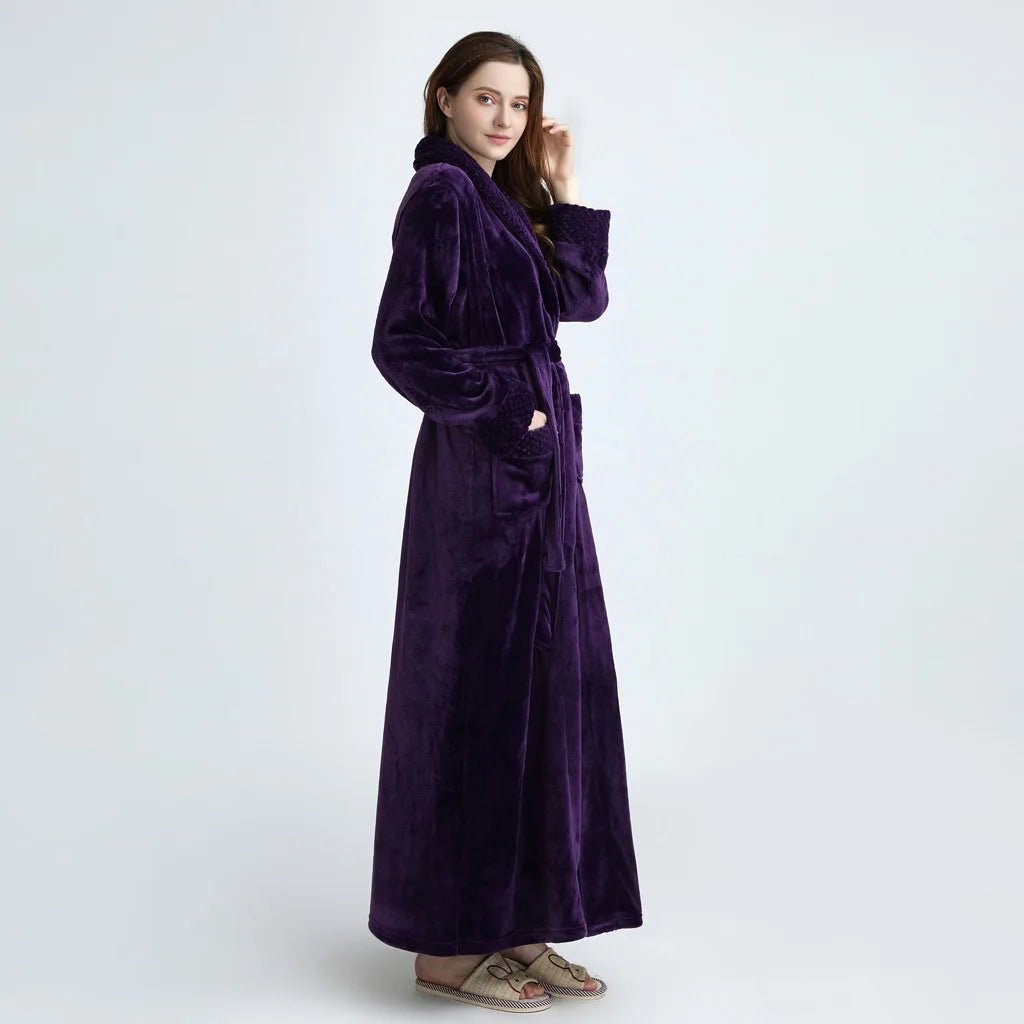 Luxora Robe – Fluffy women's bathrobe for ultimate comfort
