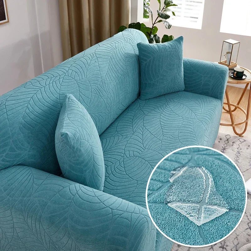FURNIFIT – Custom Fit Polyester Sofa Cover for L-Shaped Couches 6