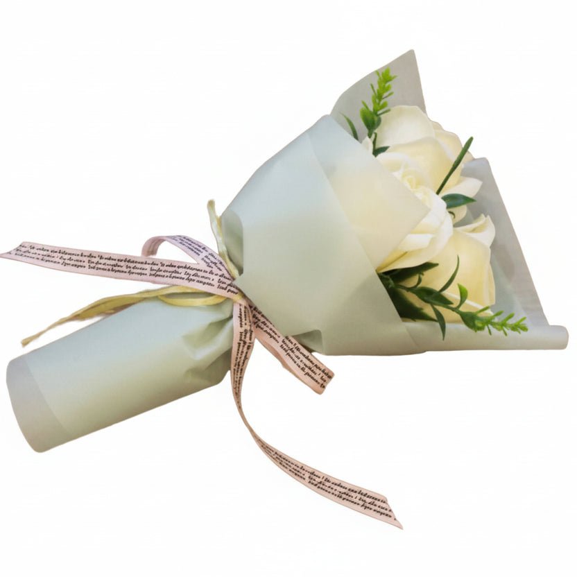 BLOOMSOAP – Artificial Flower Bouquet with Rose Soap Flowers for Home Decor 5