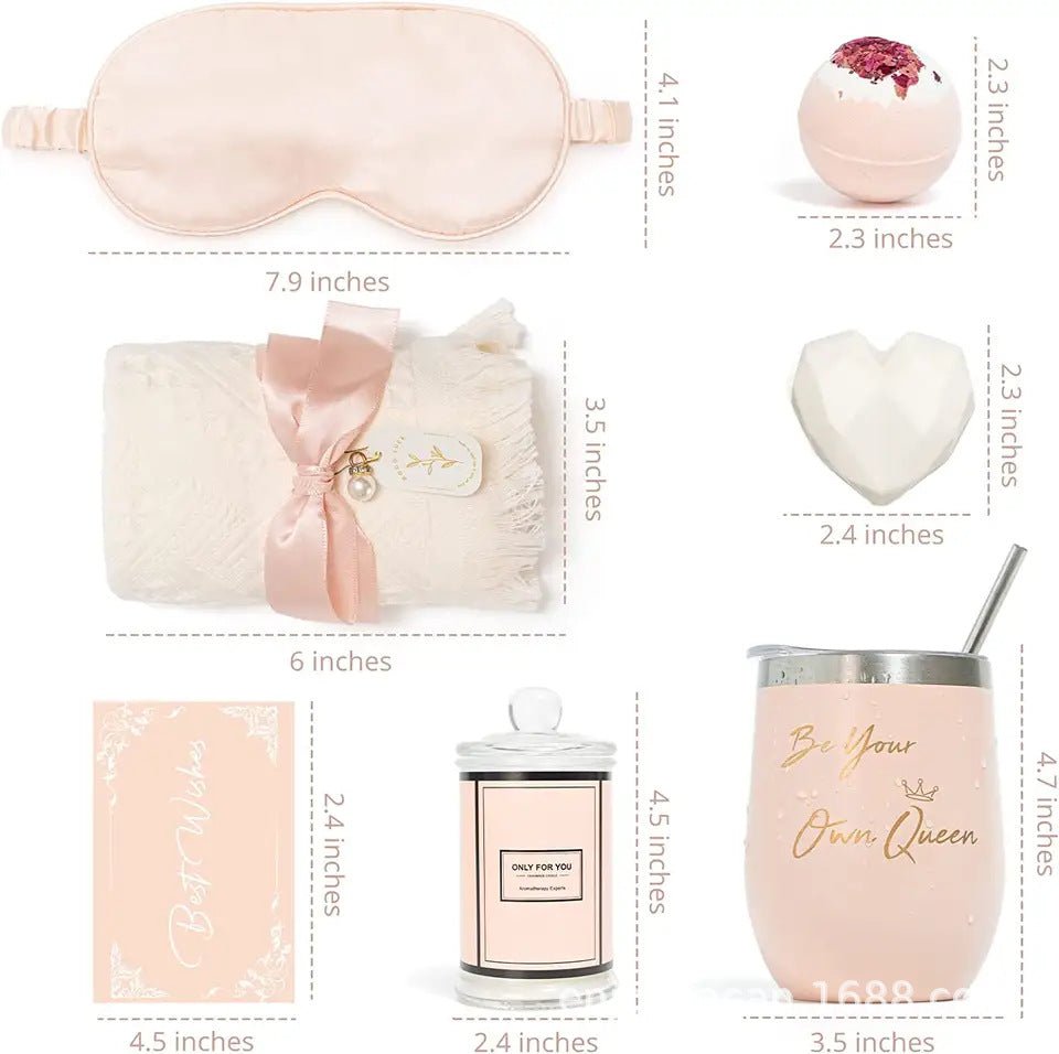  Bloombat - luxury bath gift set with aromatherapy & care products-4