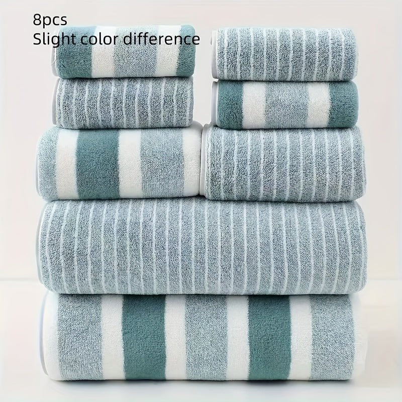  Luxury coral bathing towel set-ultraich & absorbing for ultimate comfort-4