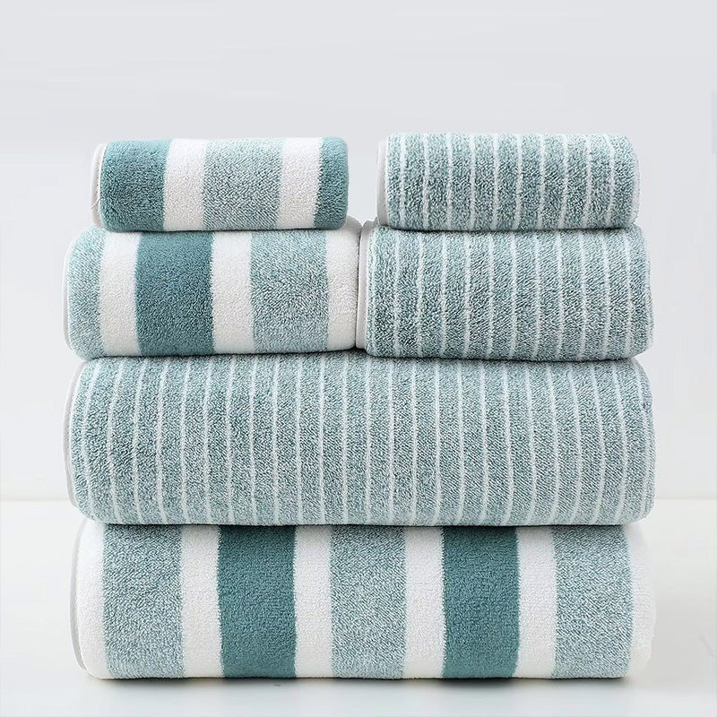  Luxury coral bathing towel set-ultraich & absorbing for ultimate comfort-6