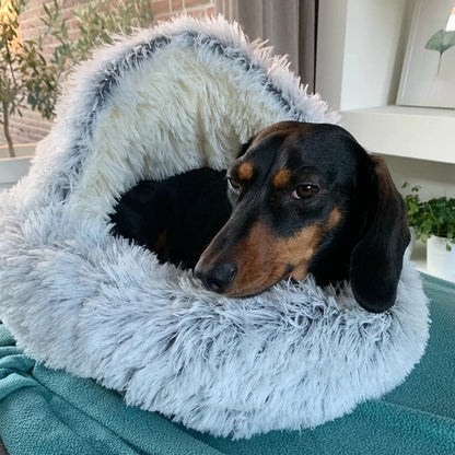  Luxury Couple’s Pet Bed - Luxurious Pet Bed for Ultimate Comfort-3