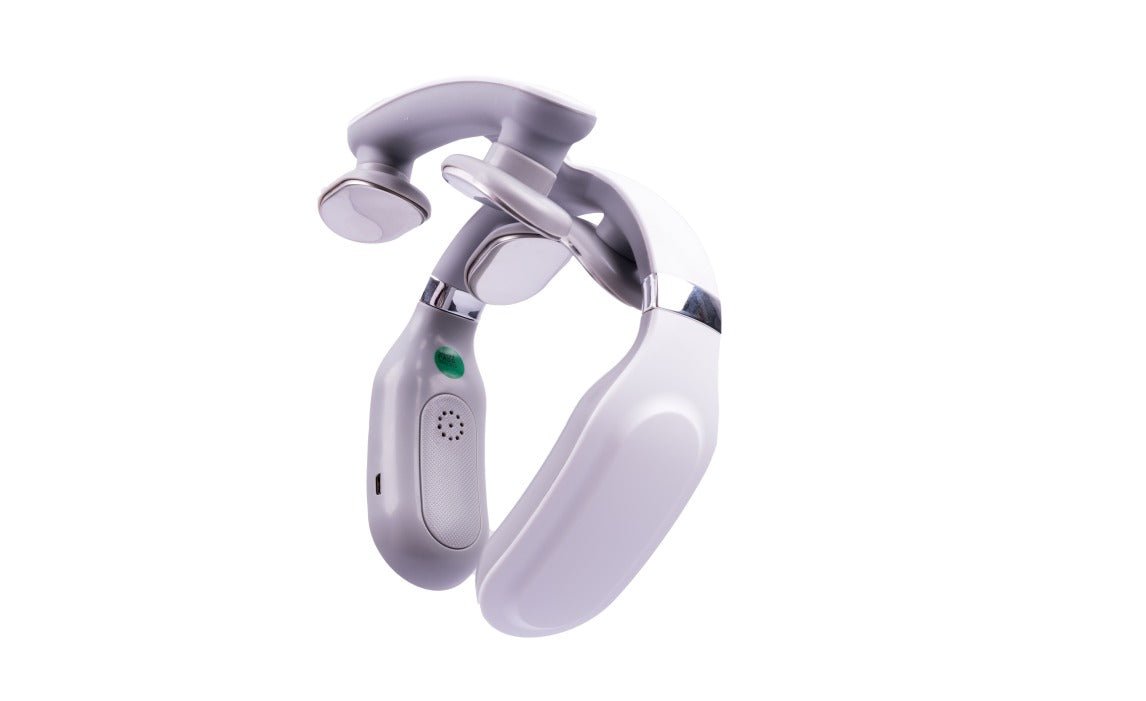  Luxury neck massage device with warmth & vibration - Shiatsu shoulder relaxation-6