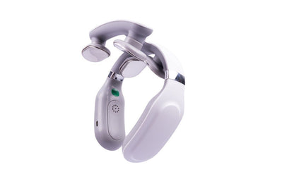  Luxury neck massage device with warmth & vibration - Shiatsu shoulder relaxation-6