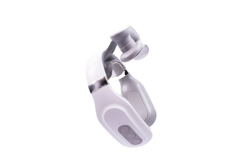 Luxury neck massage device with warmth & vibration - Shiatsu shoulder relaxation-5