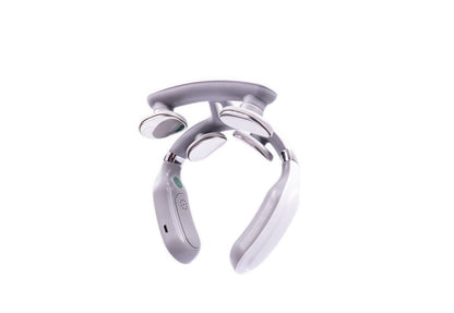  Luxury neck massage device with warmth & vibration - Shiatsu shoulder relaxation-4