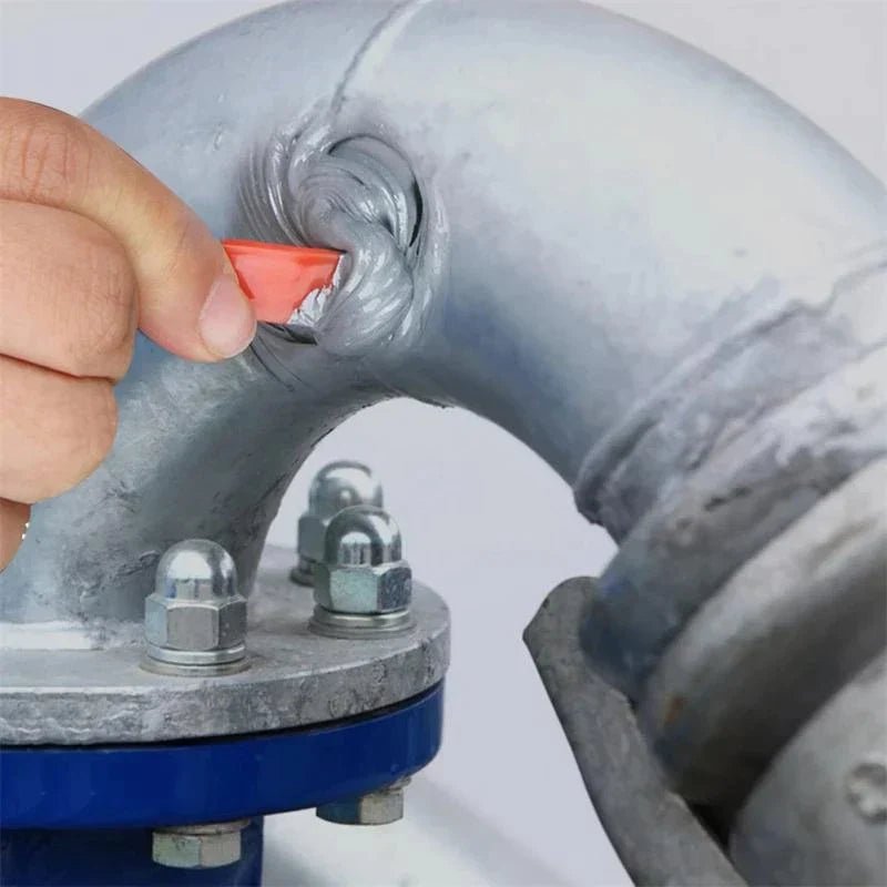 Magic Repair Gel for Metal - Strong Adhesive, Set of 2, 100g, Easy Application for Steel, Aluminum, and Brass Repairs-4