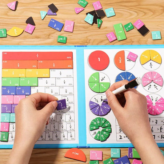 MagicMath - Imparare le frazioni in modo giocoso con puzzle colorati