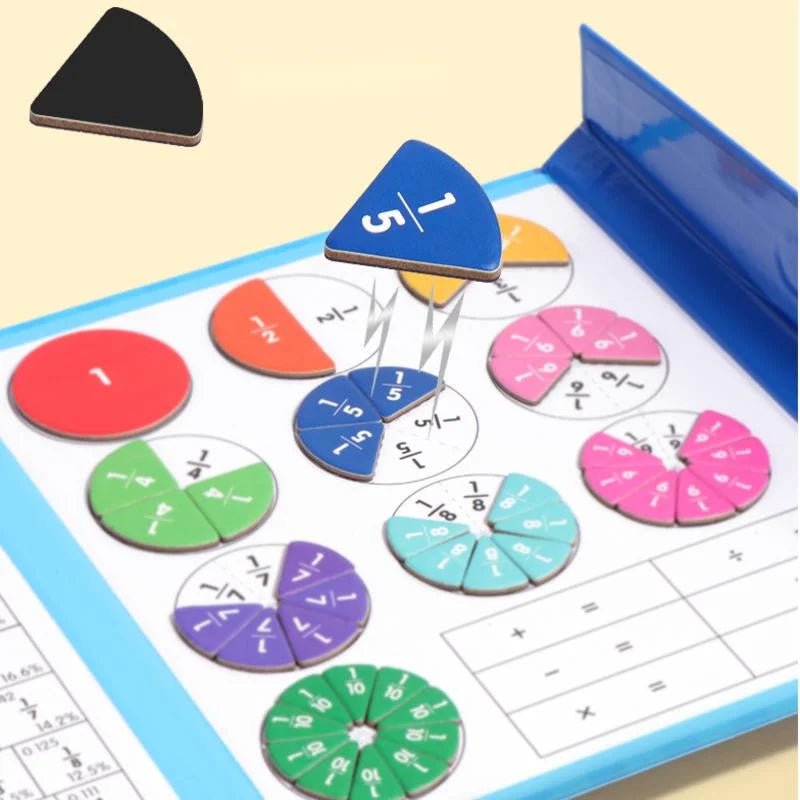 MagicMath - Apprendre les fractions de manière ludique avec des puzzles colorés