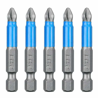 Magnetic Anti-Slip Drill Bits Set of 10 – High-Quality PH2 for Efficient Screw Removal-5