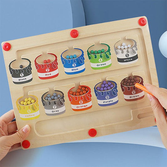 Magnetix - Puzzle magnétique d'apprentissage pour favoriser la logique et la motricité