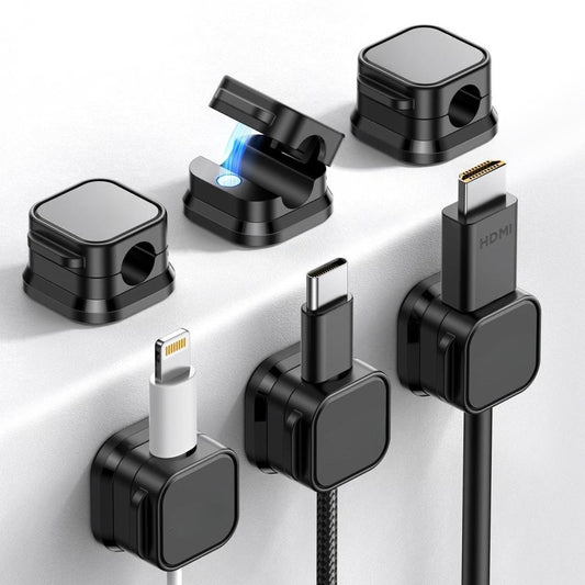 MAGNITIDY – Magnetische Kabel Organizer voor een Opgeruimde Werkplek