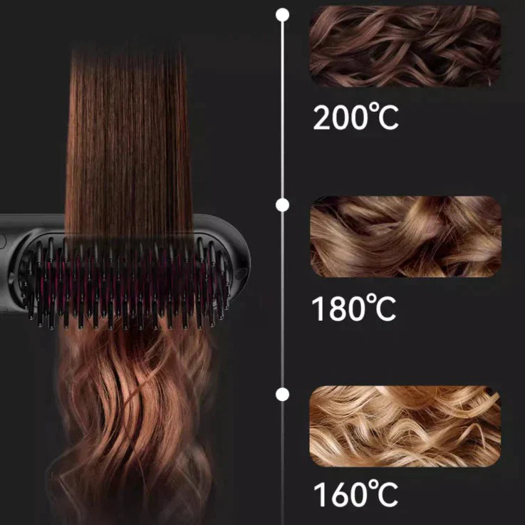  Tima Hairstyler - wireless styler brush for smooth hair, quickly heated up, portable-5