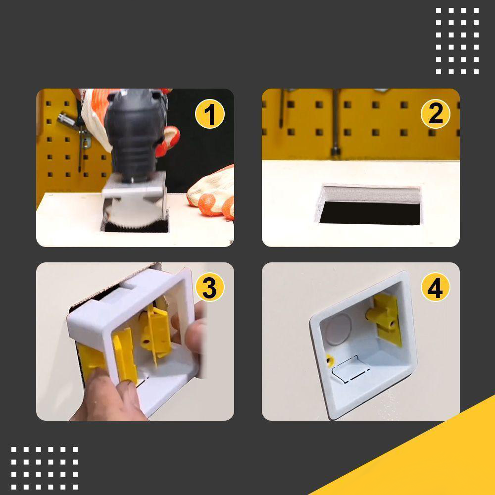 Efficient Cutting Tool for Square and Rectangular Slots – Manganese Steel Cutter for DIY and Professional Use-4