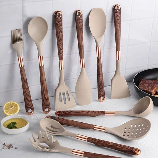  SiliconeEea kitchen utensils set - heat -resistant & stylish for every kitchen-1
