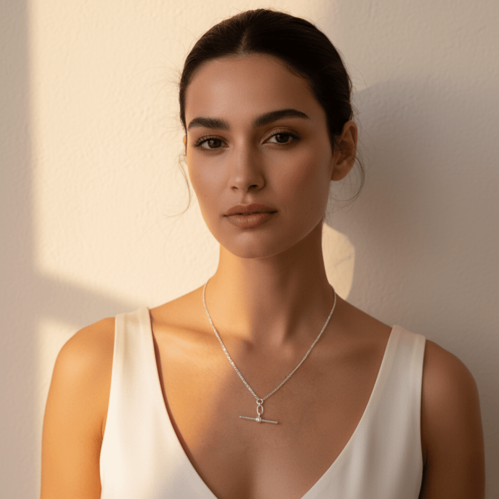 Mariner's Fob Zilveren Ketting