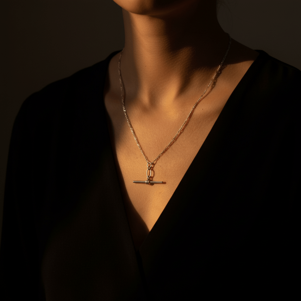 Mariner's Fob Zilveren Ketting