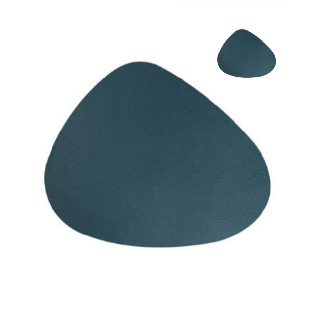 MATELLE – Hittebestendige PU Leren Placemat- en Onderzetterset voor Elegant Dineren