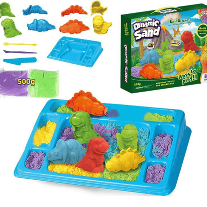 SANDSET - Kinetisches Sandspiel für kreative Entwicklung und sensorisches Lernen