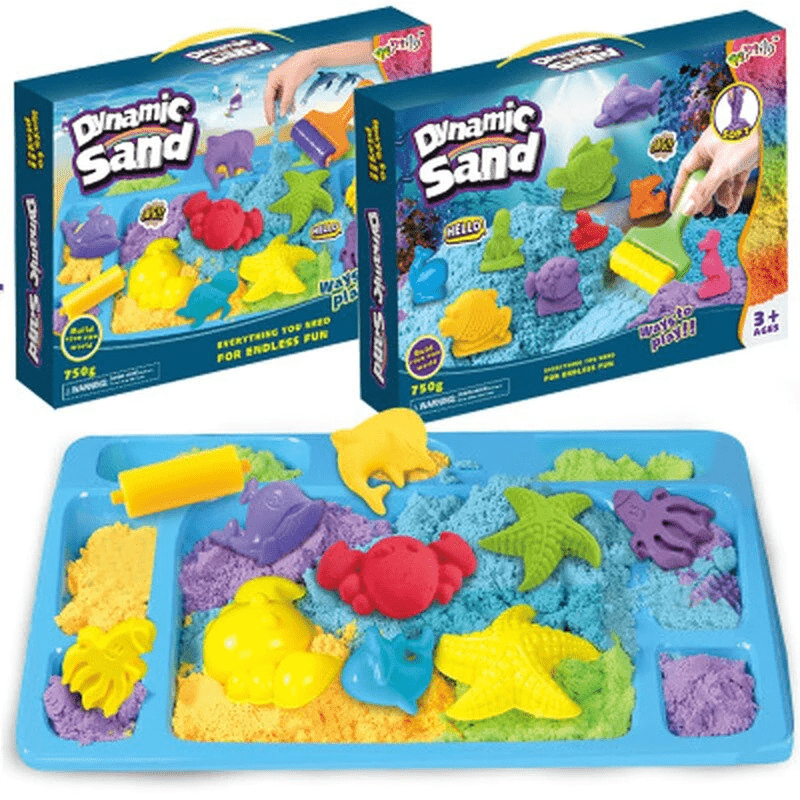 SANDSET - Kinetisches Sandspiel für kreative Entwicklung und sensorisches Lernen