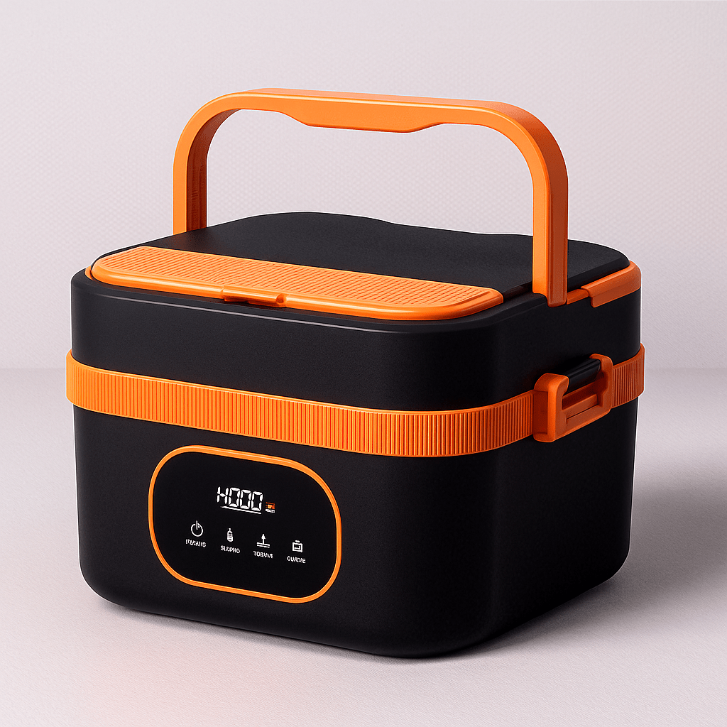 MEALONMOVE – Lunch box portatile riscaldante senza fili per pasti caldi ovunque
